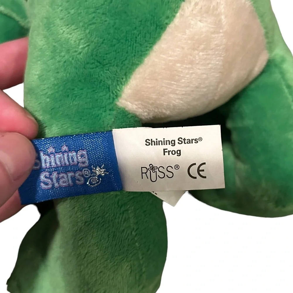 Russ shining star frog plush
